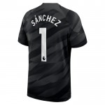 Günstige Fußballtrikots Chelsea Sanchez 1 Torwart Heimtrikot 2023-24 Kurzarm
